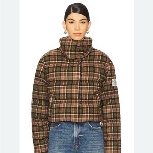 Dairy Boy Cedar Plaid Puffer